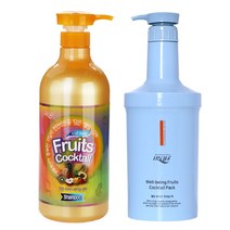 소망 인큐스 웰빙 후르츠 칵테일 팩 980ml/샴푸/헤어, 팩980ml