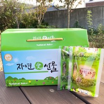버릴 것이 없는 나무인삼 100% 국내 황칠나무 즙 100mlX30포