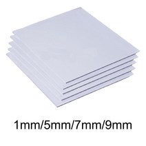 폼포드 압축스티로폼 스티로폼판넬 우드락폼보드 압축스폰지 5pcs 사각형 블록 diy 풍경 풍경 건물 거품 슬래브 공예 보드 거품, 10cmx10cmx0.7cm