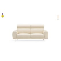 [무케]오럭스_CLOUD Cream White_백프로 천연가죽 소파 TYPE 6, 단품