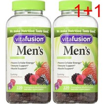[1+1] Vitafusion 남성용 멀티비타민 구미 - 1팩 220개