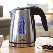 1200ml 소형 주방 전기포트 A 원룸 탕비실 병원 부동산 스텐 무선주전자 전기티포트 스텐전기포트 SUS주전자 원터치