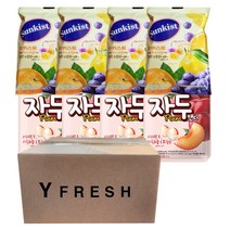해태 썬키스트 125g x 4 자두캔디 130g x 4, 1set
