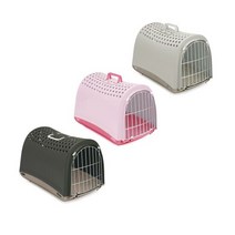아이맥 리누스 카브리오 이동장 고양이 강아지 외출용 이동장, 색상:그레이(80570)
