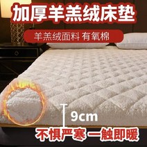 floor tatami keep warm in winter 두꺼운 매트리스 학생 기숙사 접이식 매트 king queen twin full size bed product, 120x200cm, 흰색 9cm