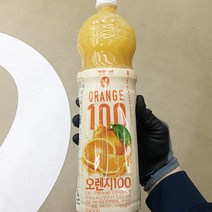 오렌지 100 1.5L x 3개, 종이박스포장