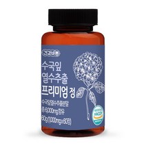 국산산수국잎 열수추출 프리미엄 정 HACCP 화이트토마토 1000mg x 60정 2개월분, 3개