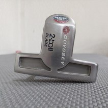 중고 오디세이 화이트 핫 2볼 투볼 2ball BLADE 34인치 말렛퍼터, 단품