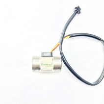 USM USSHSTI 유량계 디지털 홀 유량 센서 기 황동 5Ln 터빈, 02 sensor usc hs43TI, 02 sensor usc hs43TI