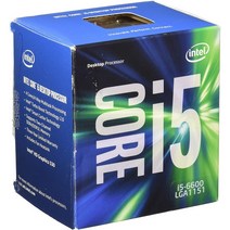 Intel CPU Core i5-6600 3.3GHz 6M현금 4코어/4스레드 LGA1151 BX80662I56600[BOX], 1