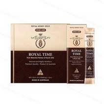 호주 시니케어 로얄타임 마누카 로얄제리 스틱꿀 10g 30포 ManukaHoney, 1box