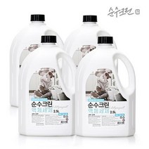 순수크린 액체세제 2.5LX4개/ 섬유유연제2.5LX4개, 순수크린 액체세제 2.5L X 4개