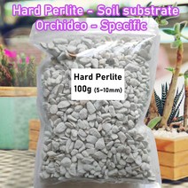 100g (0.5L) 단단한 펄라이트 펠렛 구성 영양소 토양 식물 통기성 기판 난초 특정 범용 크기, 한개옵션0