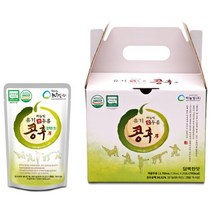 하늘빛 유기가공 국산 콩 전두유 콩후135ml 무가당 무첨가 고단백 완전두유, 검은콩, 담백한맛, 20포