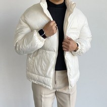 노컴플렉스 / 벨크로패딩 남학생패딩 무광숏패딩