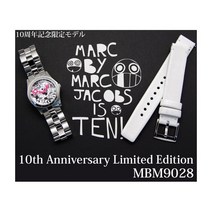 [해외]명품마크제이콥스시계 Marc By Marc Jacobs 10th Anniversary WoMen Watch Set Silver White MBM9028