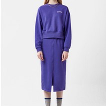 NC청주 아키클래식 테니스 클럽 스웻 스커트 로얄퍼플 AKAKFW302