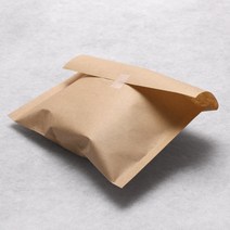 (HD) 토스트 샌드위치 테이크아웃 포장 ㄷ자형 크라프트 봉투 내부 코팅지 1박스 500매, (HD) 디귿자형 크라프트봉투 코팅지 500매