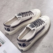 (Sun siR)쁘띠 슈즈 스팽글 화이트 플랫 슈즈 캐쥬얼 단화 43367