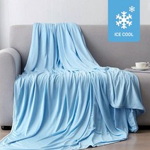 영블리 양면 쿨링 아이스크림 담요 냉감 쿨 담요 여름 꿀잠 캠핑 시원한 블랭킷