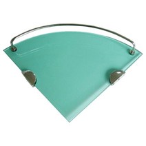 우리수도 F 13 국산강화유리코너선반, 1개