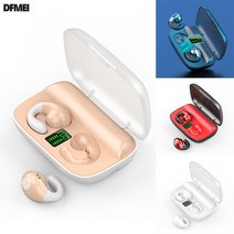 DFMEI 골전도 블루투스이어폰 이어클립형 방수 노이즈캔슬링헤드폰, 피부색
