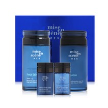 미쟝센 남성기초화장품 2종세트 스킨 로션 면도후크림 애프터쉐이브 남자기초화장품 남자화장품브랜드 남사친생일선물 남성스킨 남자로션 수분크림 피지관리 아빠생일선물 40대남자기초화장품