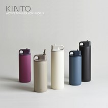 킨토액티브텀블러 킨토텀블러 스트로우 벤티 600ml 800ml, 블랙