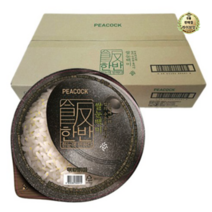 라이브잇 피코크 한반 쌀눈백미 즉석밥, 210g, 168개