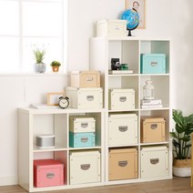 브로위즈 이사 리빙박스 대형 종이 박스 수납박스 옷 의류 정리함 펜트리 수납 손잡이 아기옷정리 상자 정리 수납함 보관함, 블랙, B, 1개