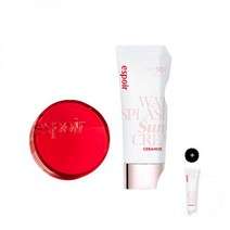 에스쁘아 비벨벳 커버 쿠션 뉴클래스본품+리필&워터 스플래쉬 선크림 세라마이드 30ml, 탠+선크림30ml