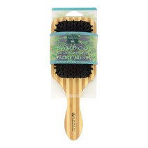 Earth Therapeutics 뱀부 내추럴 브리슬 패들 브러시 L, 1개