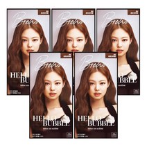 미쟝센 올뉴 헬로버블 염색약 6N 초코브라운 X 5개