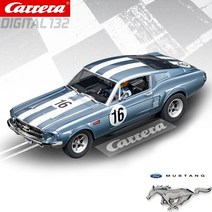 Carrera 슬롯 자동차 Digital132 30722 포드 머스탱 1967 No.49 GT, 02 30758
