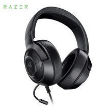 레이저 블랙샤크v2pro RAZER Blackshark V2 Pro razer kraken essential x 게임용 헤드셋 7.1 서라운드 사운드 헤드폰 교체 가상 7.1, 검은색
