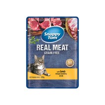 스내피톰 캣 파우치 닭고기와 양고기 85g, 닭고기와 양고기 x 12개입