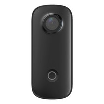 자전거블랙박스 미니캠 sjcam c100 plus 미니 액션 카메라 썸 카메라 2k, 검은 색, 32GB 카드 추가