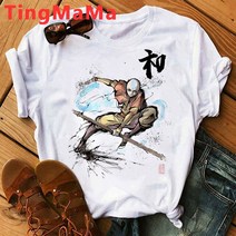 아바타 물의길 피규어 용품 아바타 The Last Airbender T 셔츠 여성 Appa Tshirt Funny atar Graphic Te, 05 87181_03 S