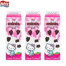 예이니식품 알루이 미니헬로키티 초코 시리얼(대) 3개(275gx3개) 그래놀라콘푸로스트수입과자