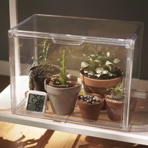 [텃밭비닐하우스] [식물전파사 포근온실] 미니 온실 비닐하우스 온습도계 기본포함