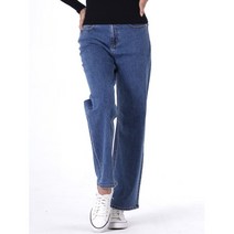 잠뱅이 여성 오비안밴드 바이오스톤솔트워싱 와이드AM3DTG569