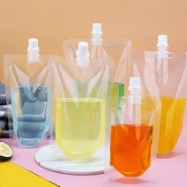 비닐백 음료 보관 스 파우 트 치 200ml 쥬스 캡 치어팩, 본상품선택