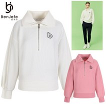벤제프 벤제프 김천모다 소매 밑단 립조직 반집업티셔츠 BN5QWTS911