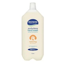Redwin Sorbolene Hand Wash 레드윈 소보린 핸드워시 비타민 E 리필 750ml 2팩