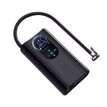미니콤프레샤 저소음 차량용 에어컴프레서 공기압Air Compressor 12v Pump For Car Portable Tyre Inflator, 01 Black