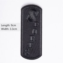 가죽스티커 인조가죽 수선패치 보수 스티커 테이프블랙 패턴 자수 패치 가죽 의류 수선 봉제 철 장식, 03 sports