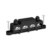 12V 배전 블록 250A 버스 바 터미널 (커버 포함) 4x38 