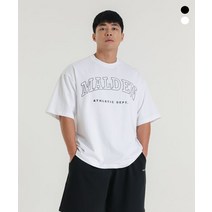 몰든 텍스트 오버핏 티셔츠