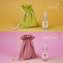 앤더홈즈 1+1 섬유향수 레몬라임 과일향 룸스프레이 100ml 드레스퍼퓸, 1set, 레몬라임+피치앤구아바