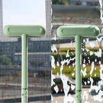 청소 창문 아파트 천장 방충망 화장실 거울 솔 유리_ 59655EA, 핑크